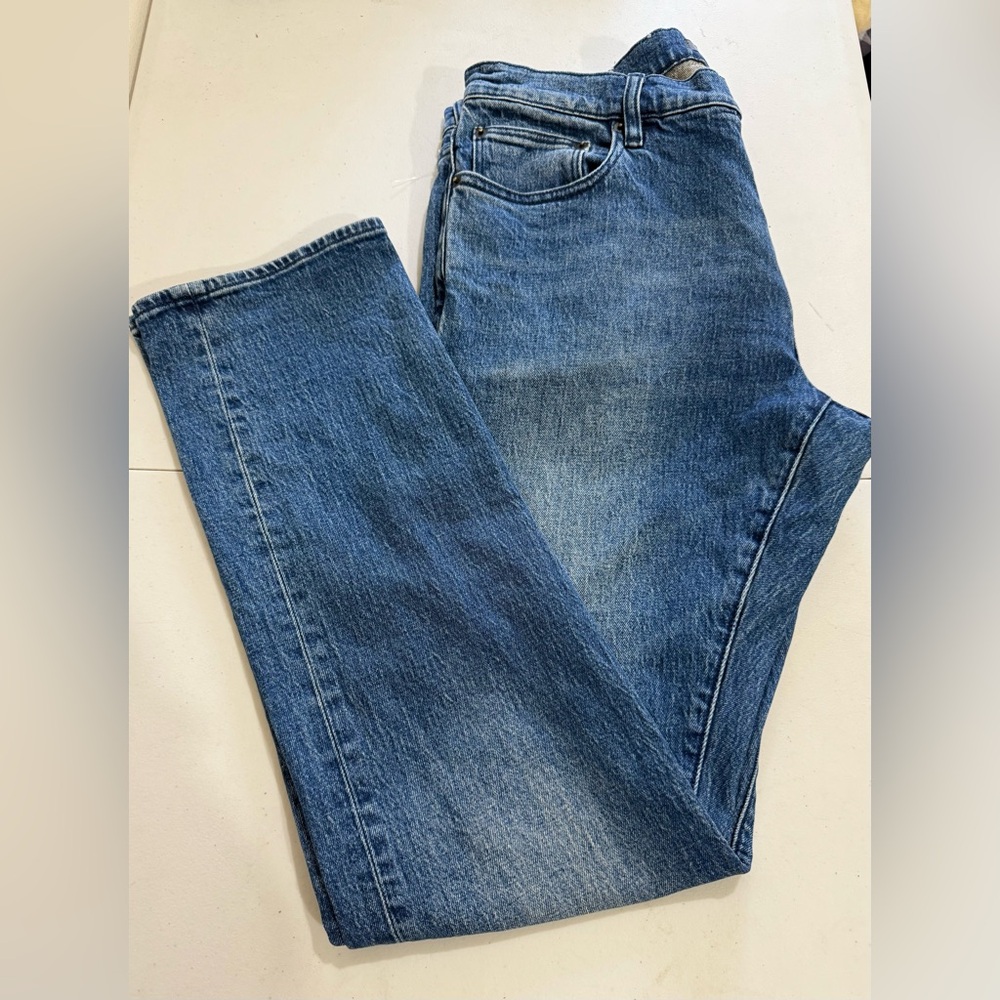 John Varvatos Straight Leg Blue Denim Jeans